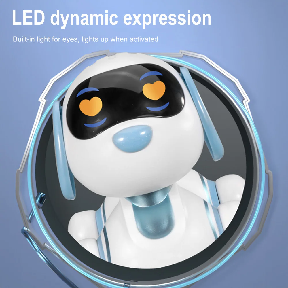 Smart Robot Dog - Interactive RC Toy with Infrared Remote Music & Dance USB Rechargeable Durable ABS Ideal for Youngsters 3+ - Image 3