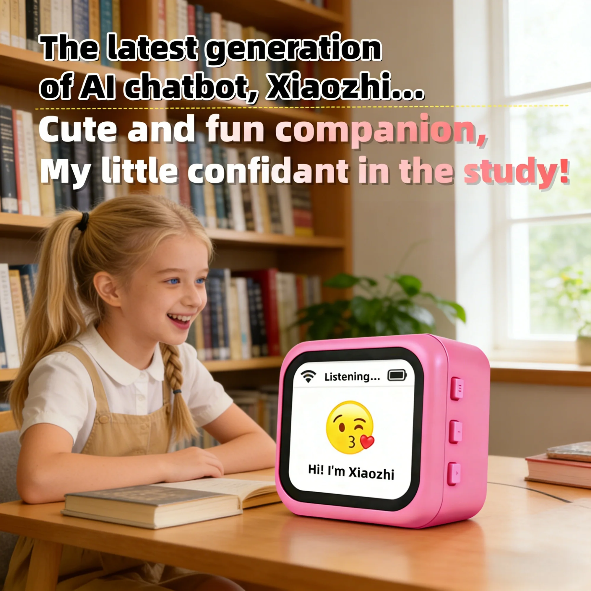 AI-C1,AI Intelligent Robot Toy for Companion Storytelling Chat Emotional Pets Trendy Gift for Kids And Adults - Image 5