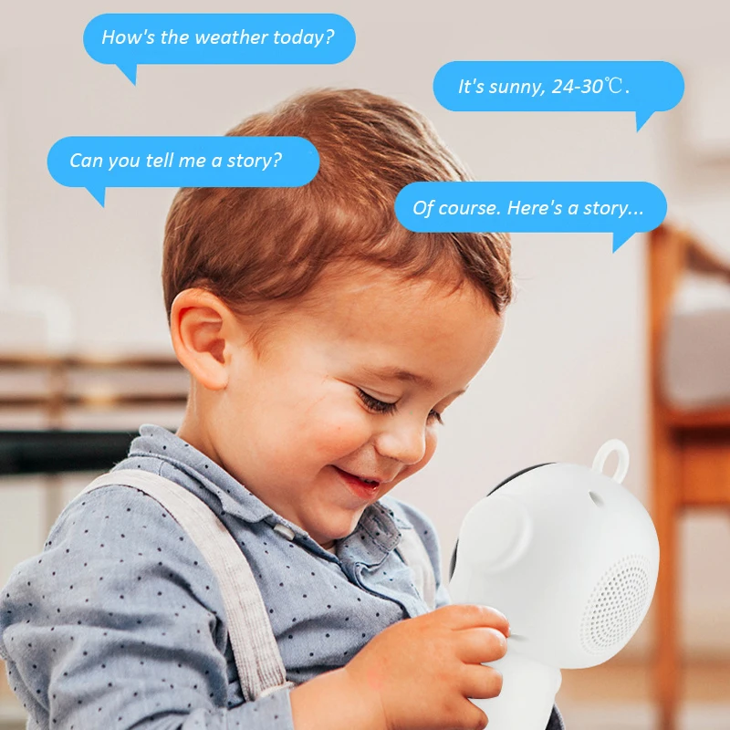 Tuya Smart AI Robot WiFi Early Education Toys for Children Speech Recognition & Voice Interactive Educational Learning Machine - Image 2