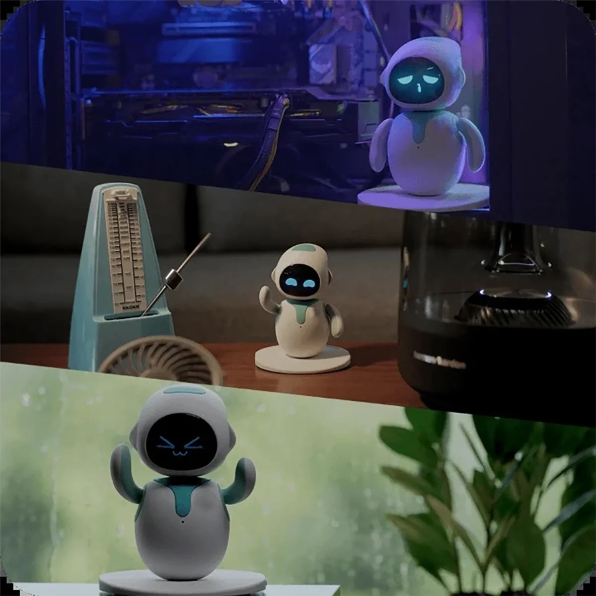 Electronic Toy Robot Smart AI Desktop Pet Emotional Intelligent Companion Touch Intractive Toys Adult Robots Fun Gifts - Image 3