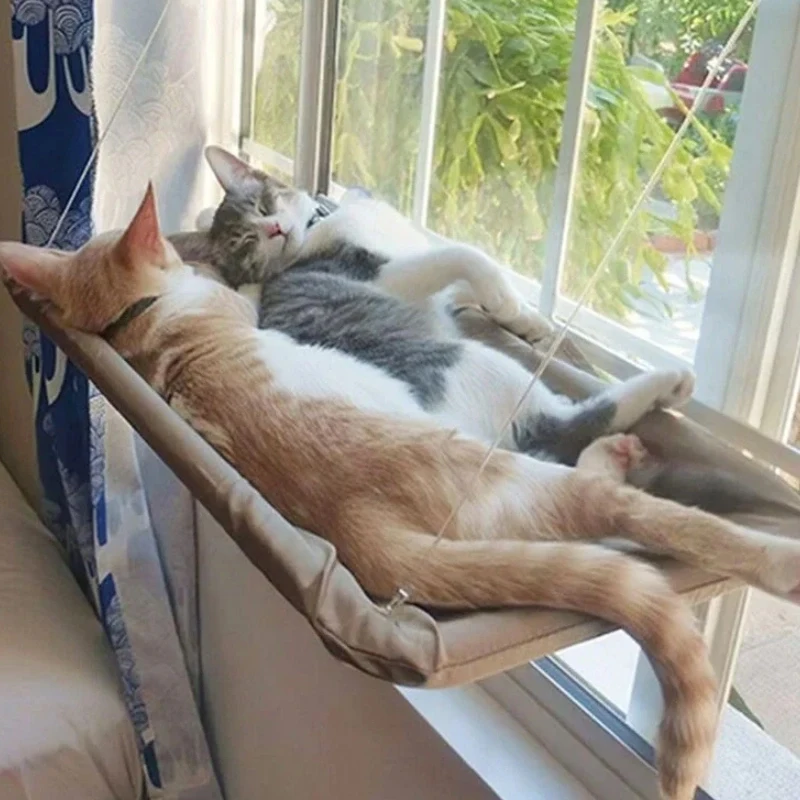 Cat Hammock Window Hanger Cat Hammock Washable Detachable Pet Bed Suction Shelf Bag Beds Seat For Cat Sleeping Pet Supplies - Image 3