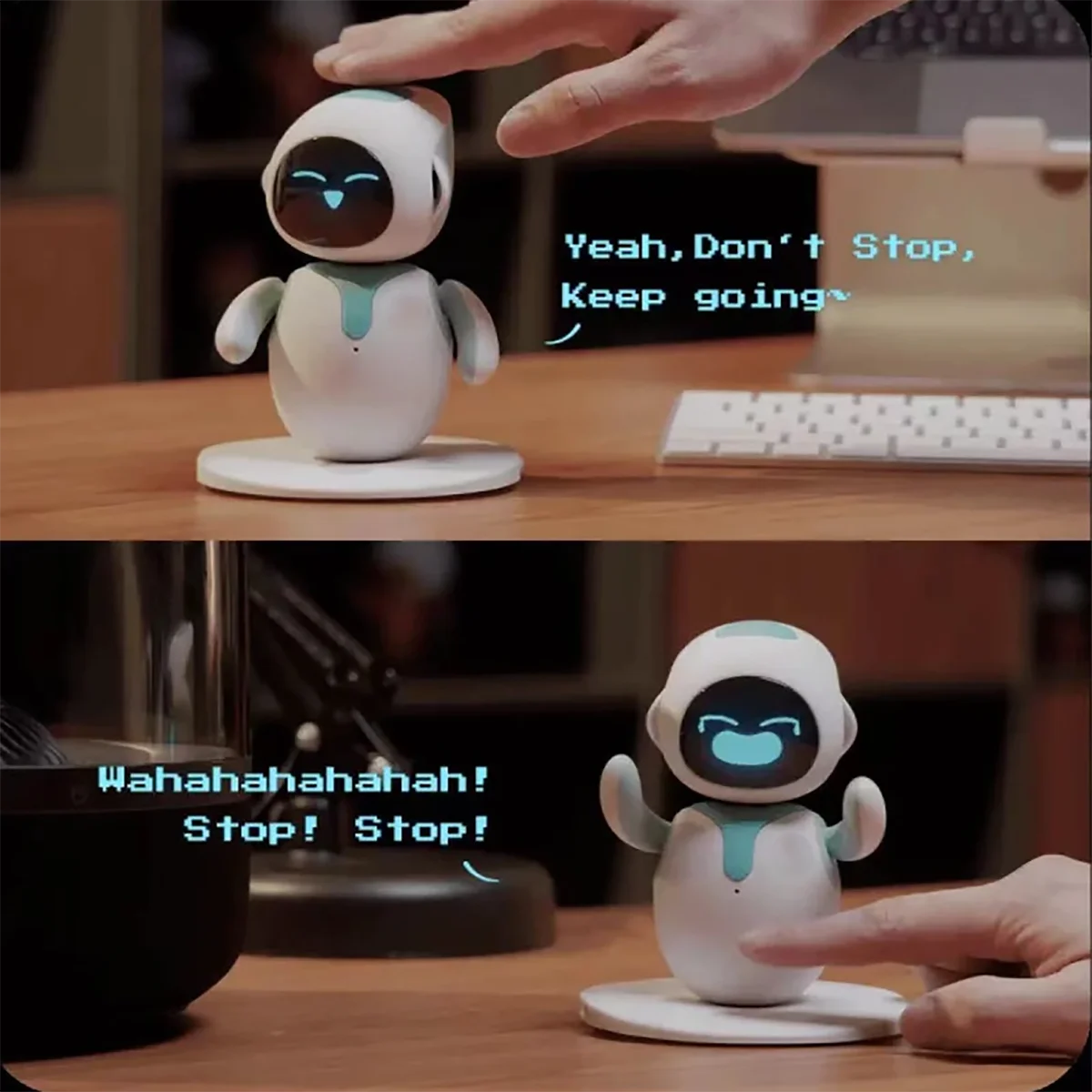 Electronic Toy Robot Smart AI Desktop Pet Emotional Intelligent Companion Touch Intractive Toys Adult Robots Fun Gifts - Image 5