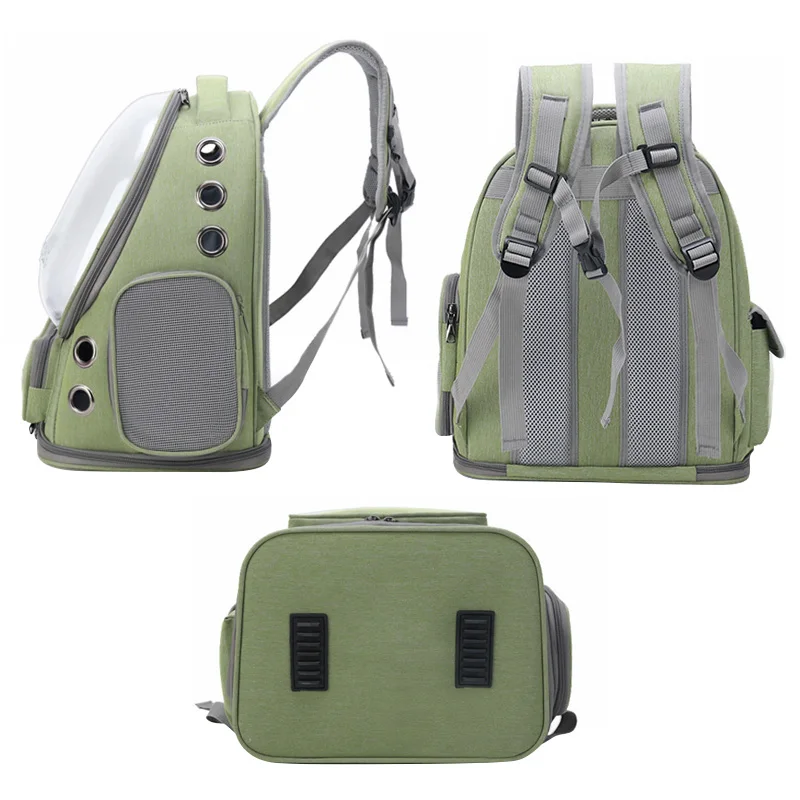 Transparent Pet Cat Carrier Bag Outdoor Travel Backpack for Cats Small Dogs Breathable Cat Carrying Bag Pet Supplies - Image 5