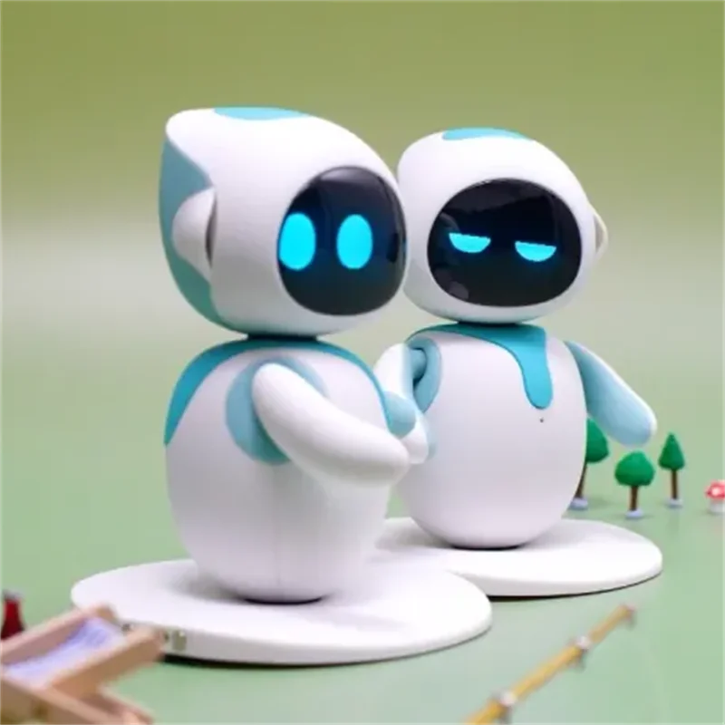 Original Eilik Smart Robot Electronic Automation Ai Robot Emotional Interaction Vocal Multiple Mode Cute Blue and Pink Gift - Image 4