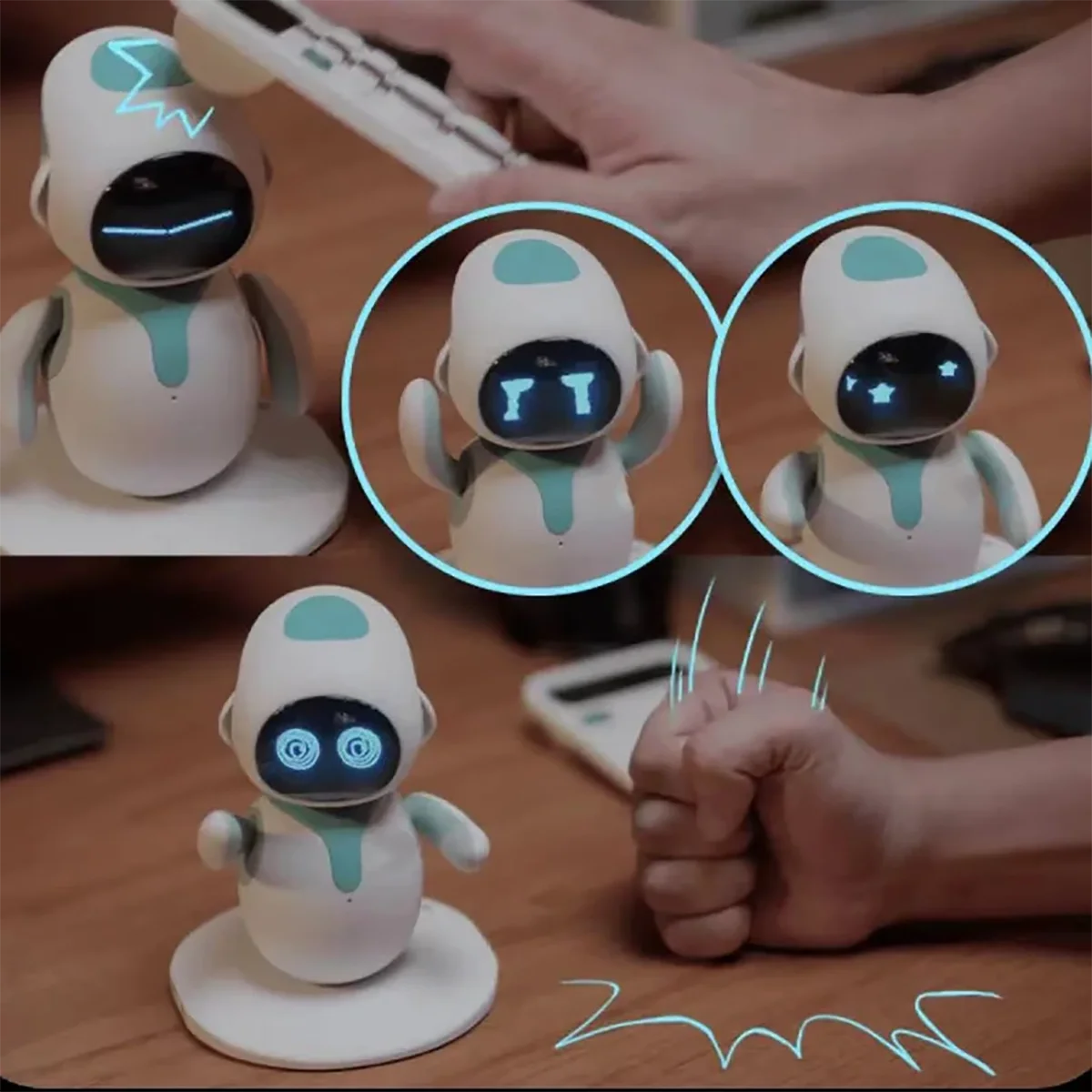 Electronic Toy Robot Smart AI Desktop Pet Emotional Intelligent Companion Touch Intractive Toys Adult Robots Fun Gifts - Image 6